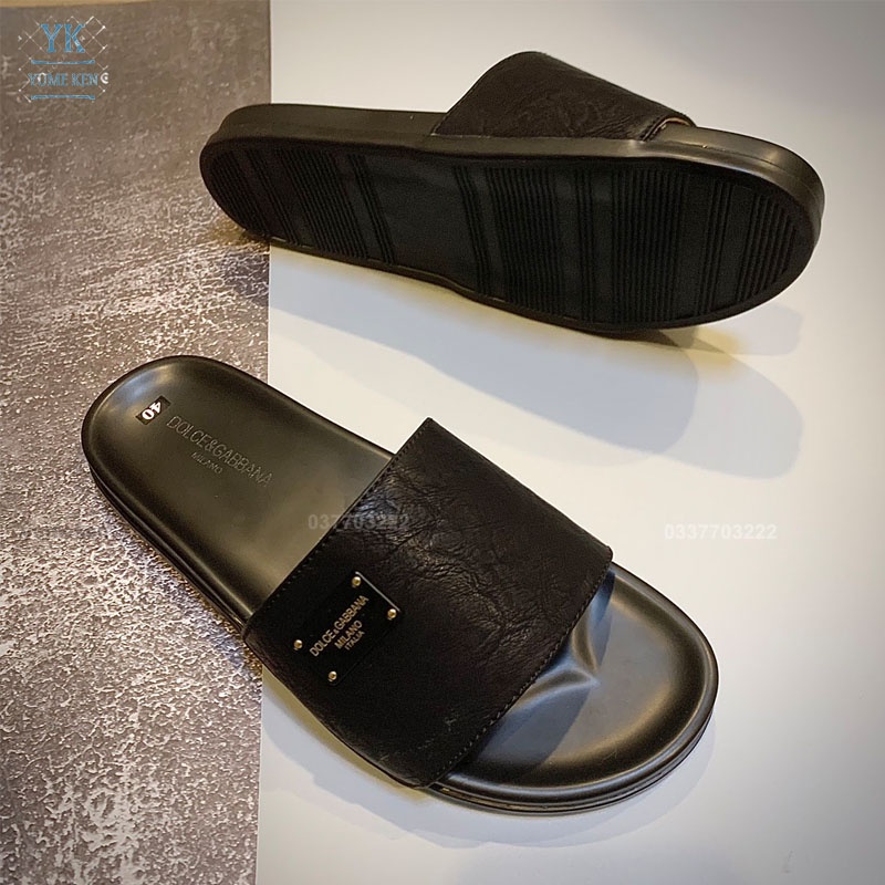 Dép DG Gabana Hàng Chuẩn Da Xịn 100% Bảo Hành Da 12 Tháng