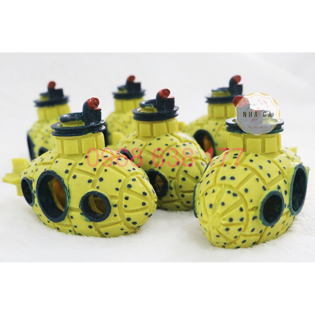 Sủi oxy hình dáng Tàu ngầm có 2 màu lựa chọn