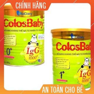 [CHÍNH HÃNG] Sữa Non ColosBaBy 1000 igG 0+,1+, 2+ lon 400g