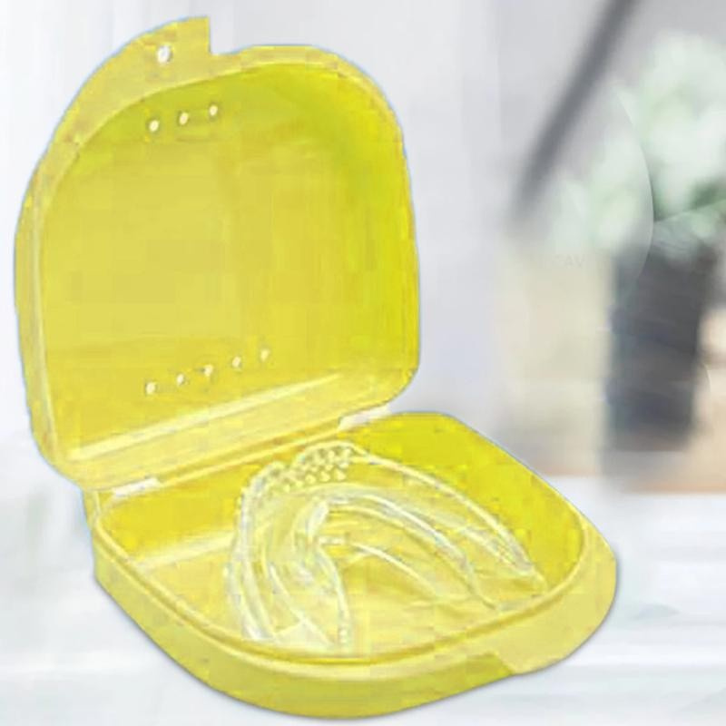 [Hàng mới về] Hộp đựng răng giả cỡ nhỏ khoét lỗ nhiều màu tùy chọn