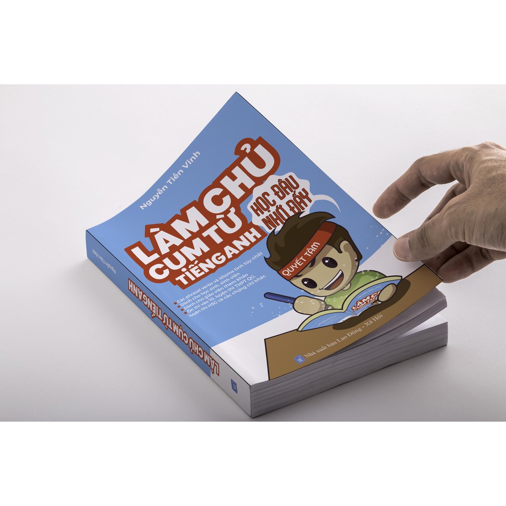 Sách Làm chủ cụm từ tiếng anh - Học đâu nhớ đấy (tặng kèm bookmark) | BigBuy360 - bigbuy360.vn