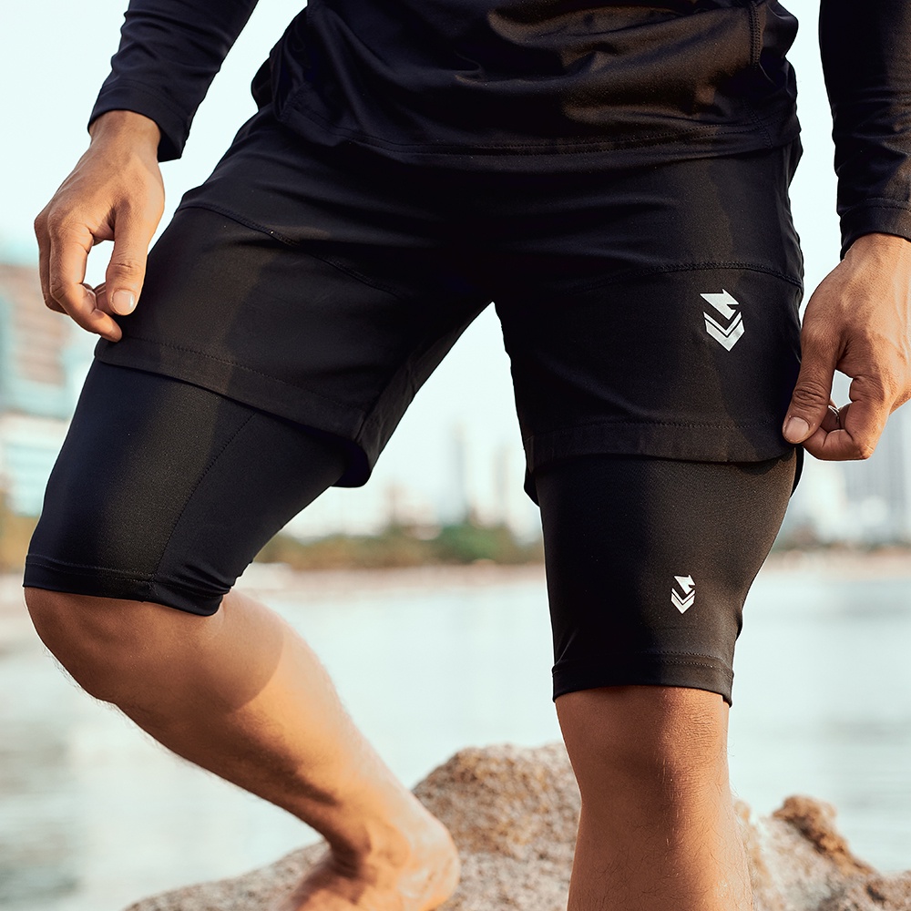Quần Legging Đùi Shamdi Lót Trong Nam, Quần Legging Nam Siêu Co Giãn Mặc Trong Tập Gym, Chạy Bộ, Đạp Xe - 006