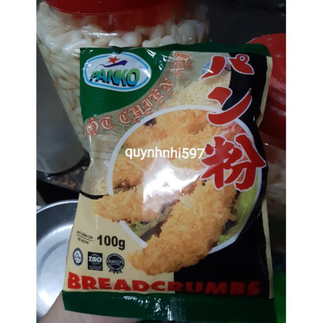 Bột Chiên Xù Panko 100g