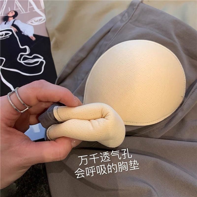 Áo bra 2 dây dáng lửng có đệm ngực 2066