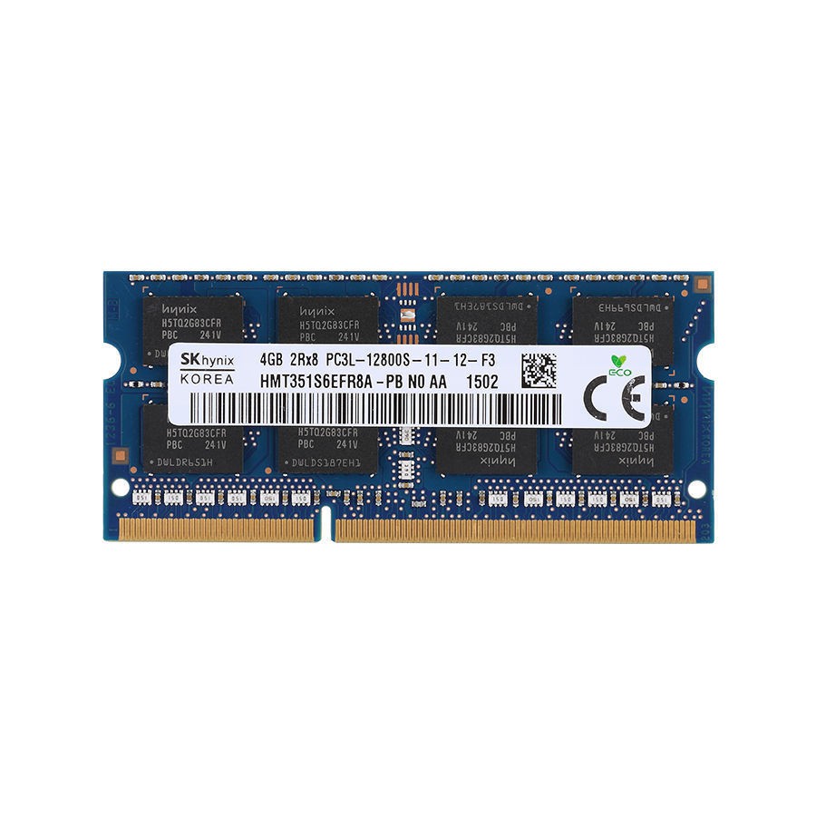 Ram Laptop Ram Hynix DDR3L 4G PC3L12800s 1.35v Bus 1600 Mhz BH 60 Tháng 1 đổi 1