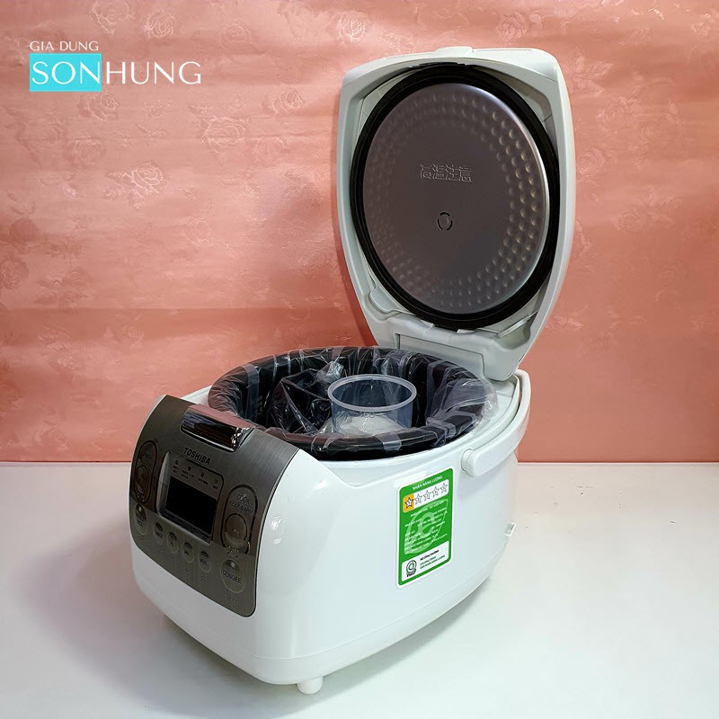 Nồi cơm điện tử TOSHIBA RC-10NMFV DUNG TÍCH 1.0 LÍT  chính hãng nhập khẩu Thái Lan