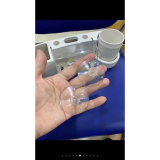 KỆ ĐỂ BÀN CHẢI - KEM ĐÁNH RĂNG KÈM LY