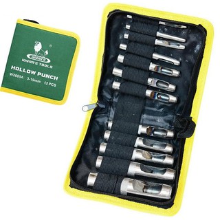 Bộ đục lỗ 12 món túi dù wynn’s w2605a