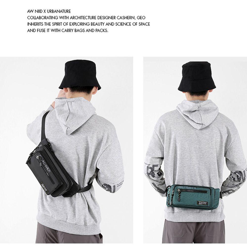 UUMIR Túi Đeo Hông Bằng Nylon Chống Thấm Nước Tiện Dụng Cho Nam