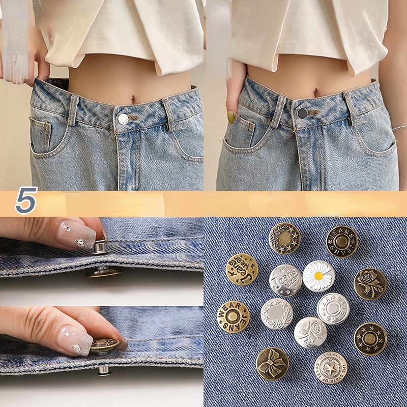 Khuy Măng Sét Bằng Đồng Bạc Cổ Điển Có Thể Điều Chỉnh Nút/Cufflinks/Brooch Unisex
