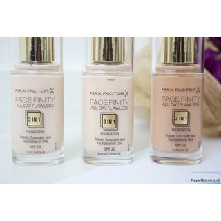 Kem nền trang điểm MAX FACTOR FACEFINITY 3in1 MÀU 40 LIGHT IVORY