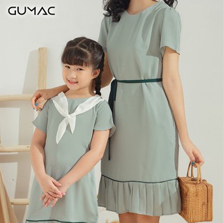 Đầm suông bèo buột dây DA623 GUMAC