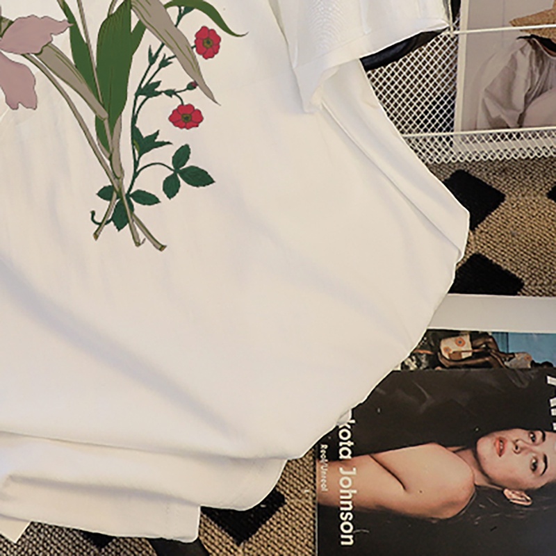 NRVP Áo Thun Tay Ngắn Cổ Tròn Thời Trang Mùa Hè Phong Cách Hàn Quốc 2022