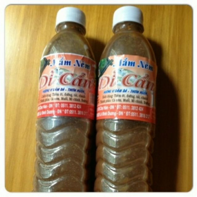 Mắm nêm Dì cần  - Đặc sản Đà Nẵng.