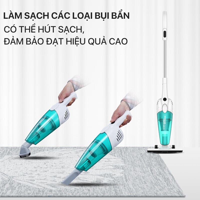 Máy Hút Bụi Cầm Tay Deerma DX118C DX115C DX128C chính hãng - Minh Tín Shop