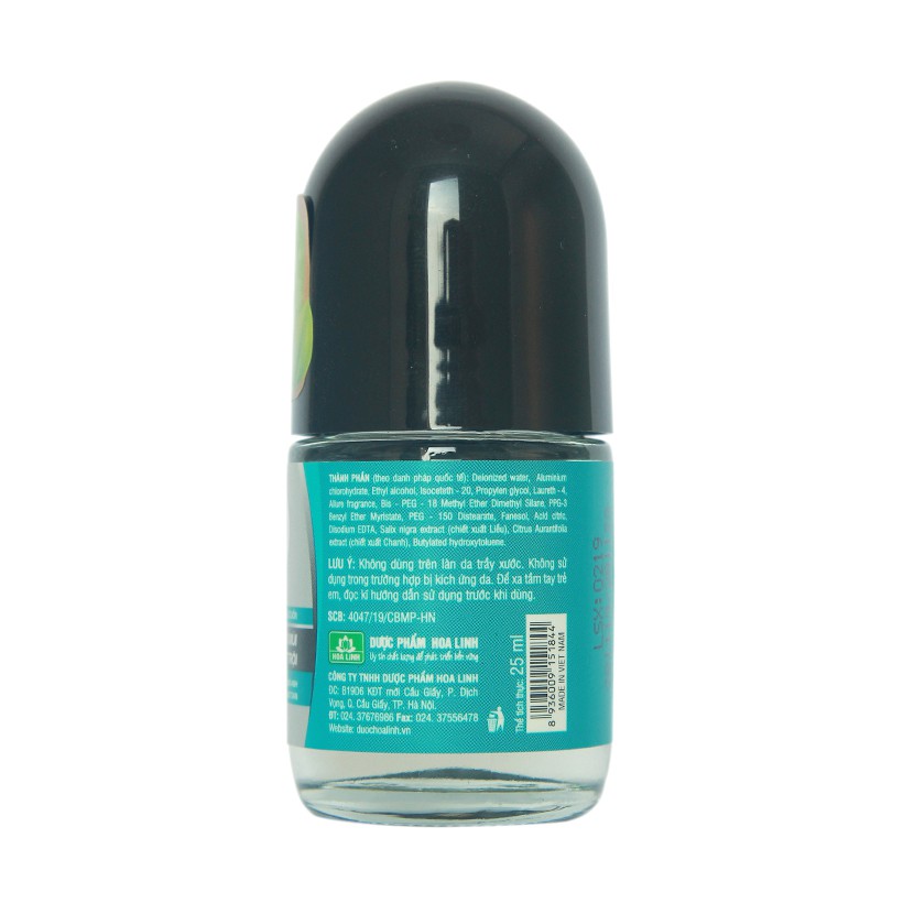 Lăn Khử Mùi Zuchi (Men) Hương Lôi Cuốn 25ml