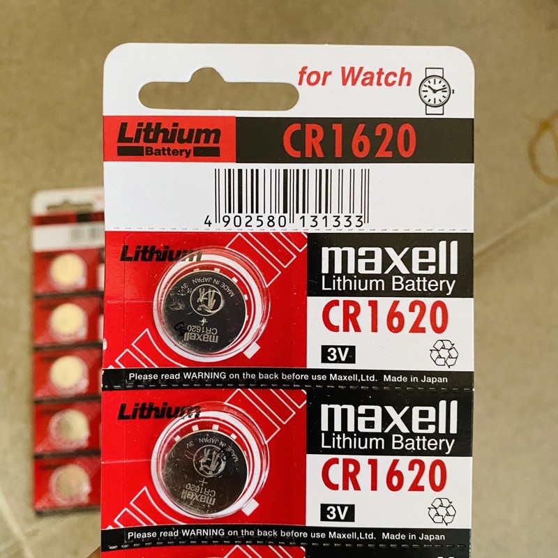 Pin CR1620 Panasonic, Camelion, Maxell Hàng Chính Hãng - Giá Tốt