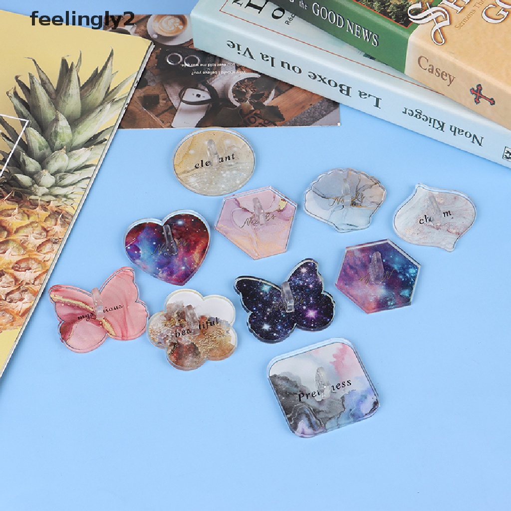 Giá Đỡ Trưng Bày Móng Tay Giả Bằng Acrylic Lấp Lánh