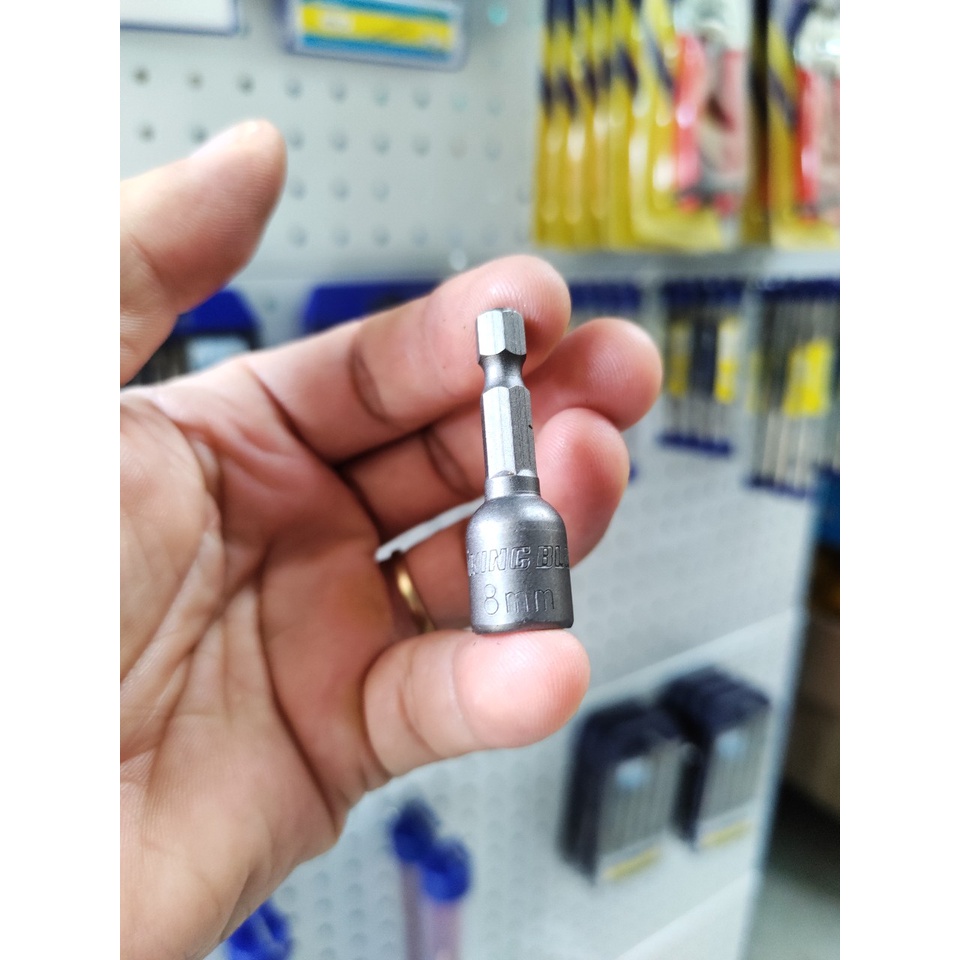 [CHÍNH HÃNG] Đầu Bắn Tôn 8mm Siêu Hít Chống rớt lõi từ King Blue (Giá 1 chiếc)