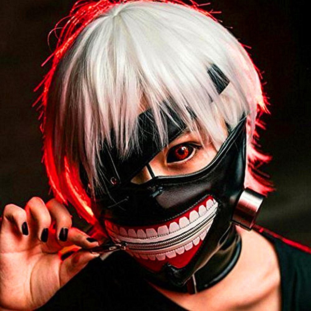 Mặt Nạ Cosplay Kaneki Ken Tokyo Ghoul