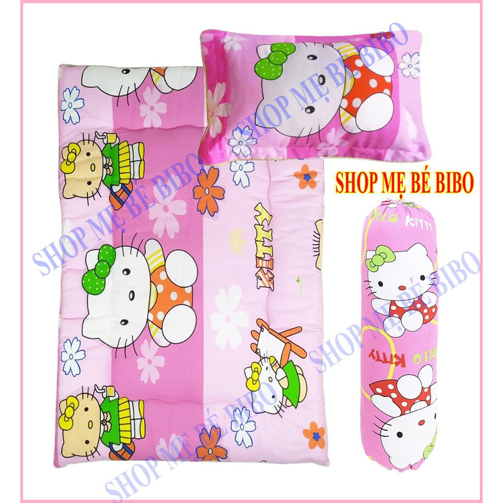 BỘ GỐI CHO BÉ ĐI NHÀ TRẺ VẢI COTTON THẮNG LỢI