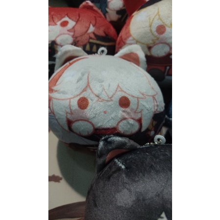 Móc khóa bông tròn tai đuôi bép bép cực lớn HÀNG ARTIST