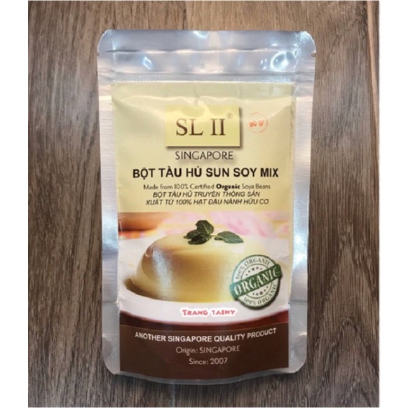 1gói Bột tàu hũ SUN SOY MIX origin SINGAPORE (90g)