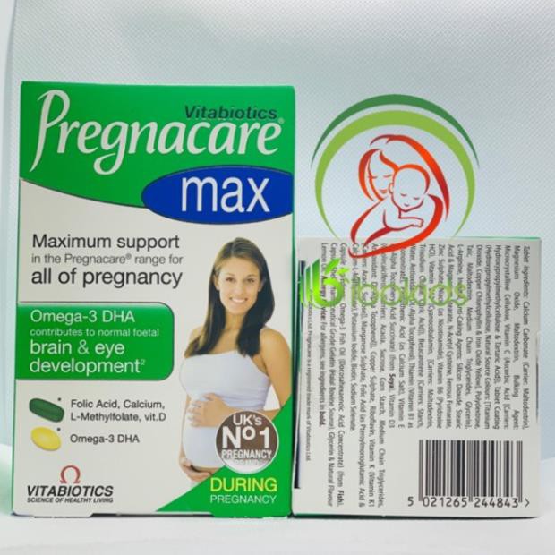 Vitamin Bà Bầu Pregnacare Max 84 Viên (mẫu Mới)