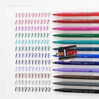 [DA ĐEN] Bút Lẻ Marvy Lepen FLEX Màu Pastel