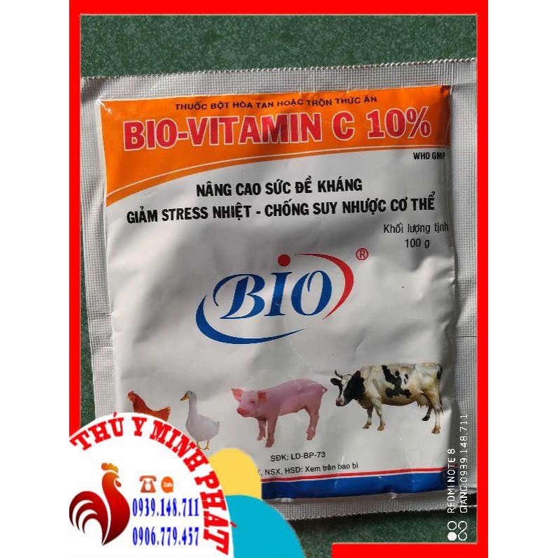 BIO - VITAMIN C 10, gói 100gr