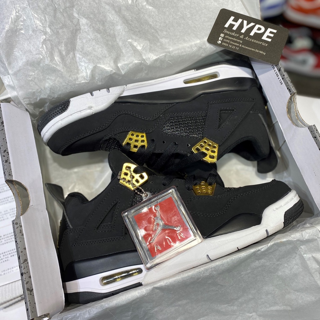 Giày sneaker | Giày bóng rổ Jordan 4 Retro Royalty | Bản 1:1 chuẩn .