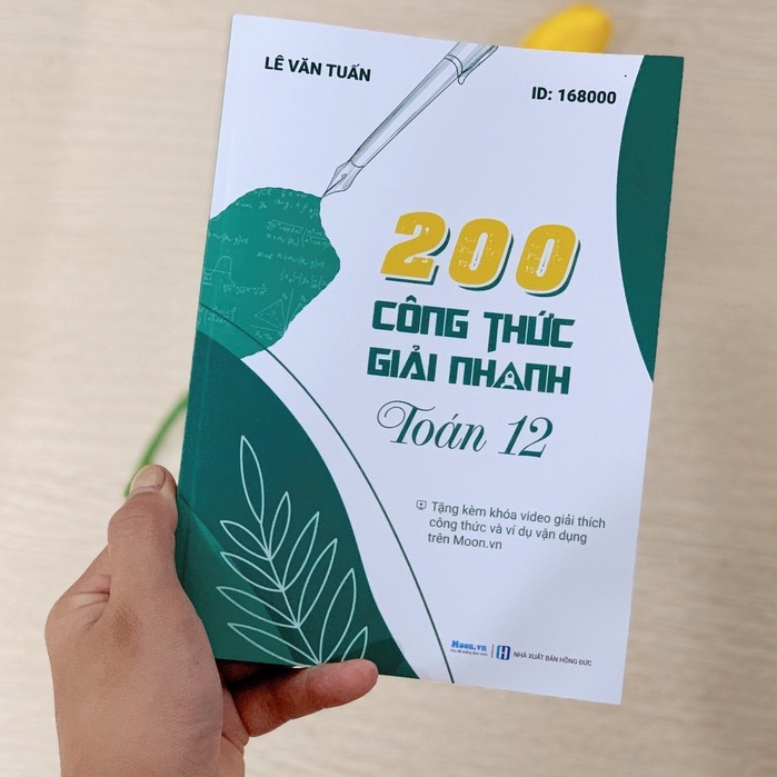 Sách - 200 công thức giải nhanh toán 12 | Vn.book