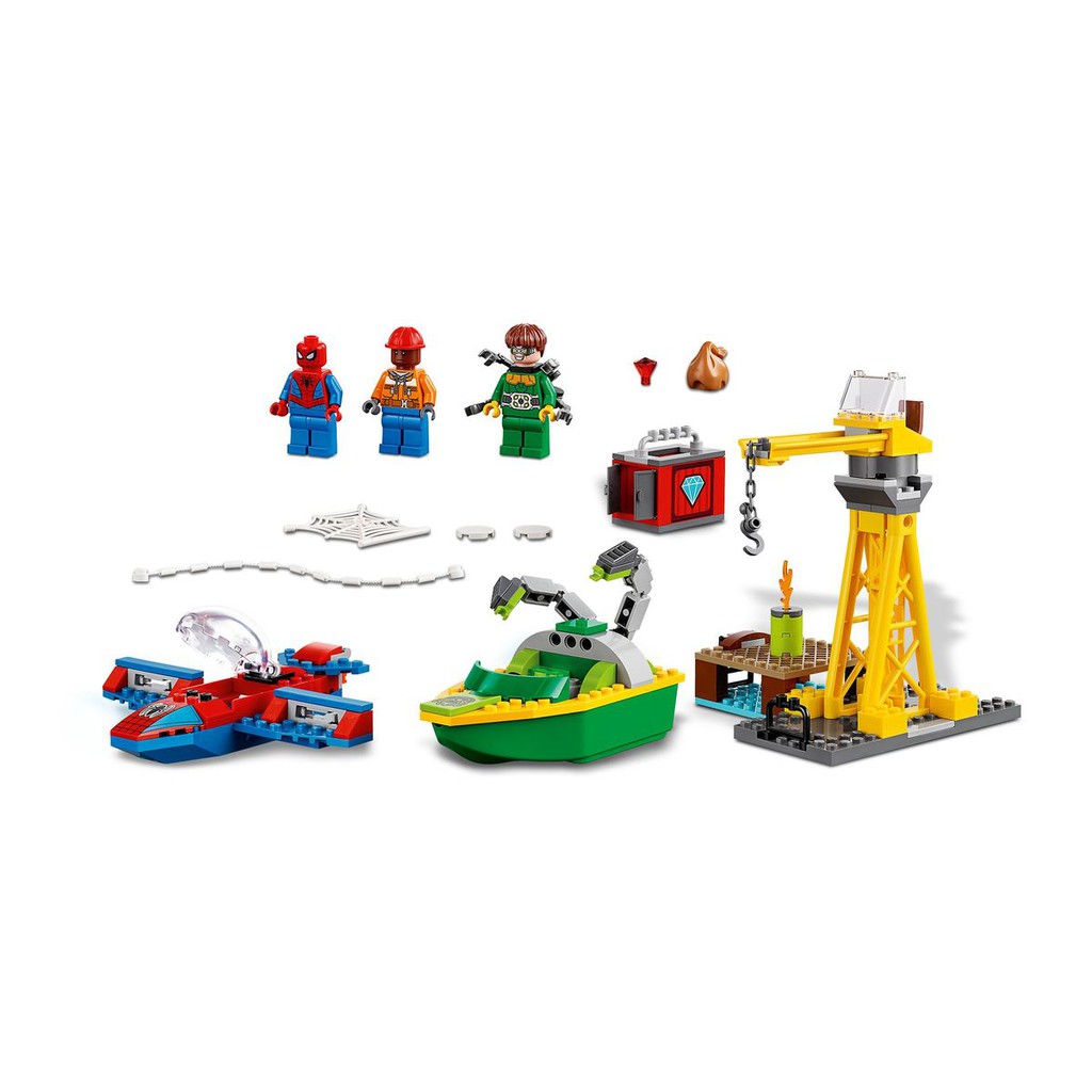 Bộ lắp ráp đồ chơi LEGO lắp ráp Người Nhện Spiderman 76134 (150 chi tiết)