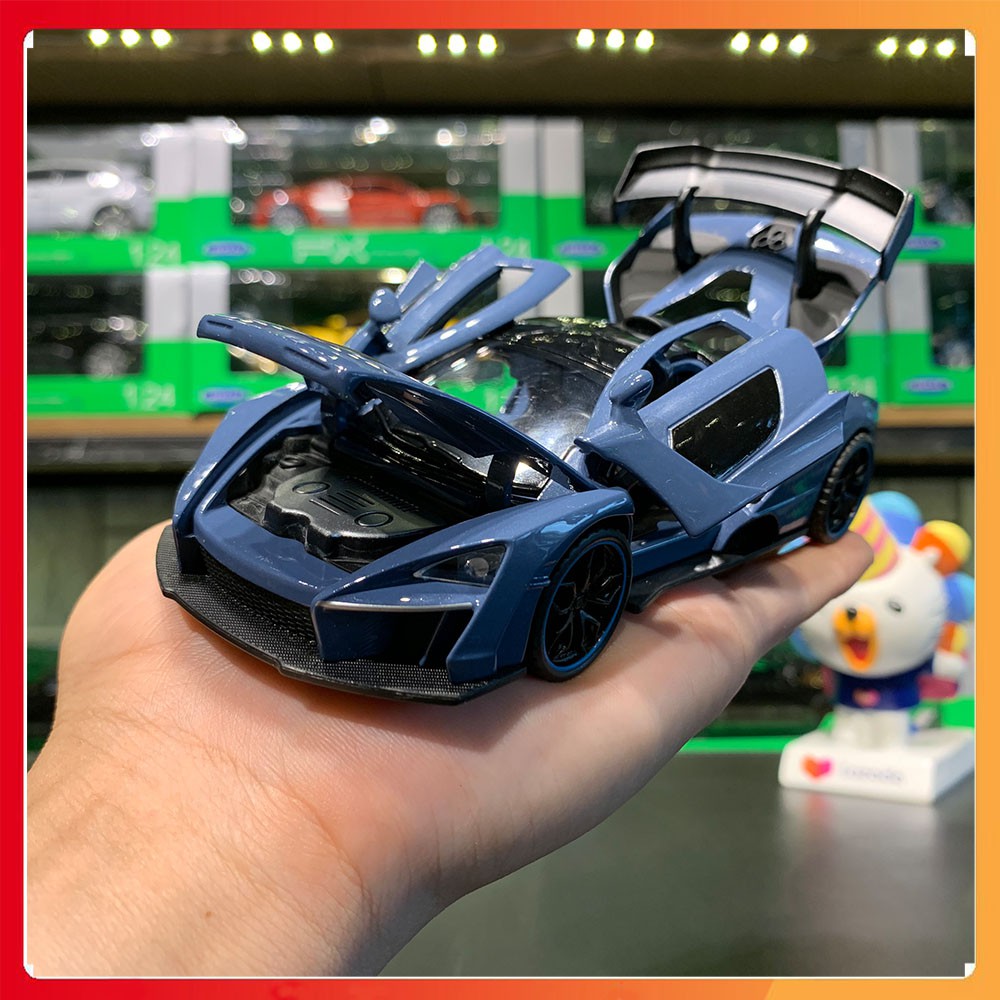 Mô hình xe Mclaren Senna tỉ lệ 1:32 màu xanh