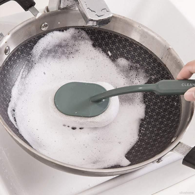 Cọ Tay Cầm Dài Vệ Sinh Nhà Tắm Đa Năng