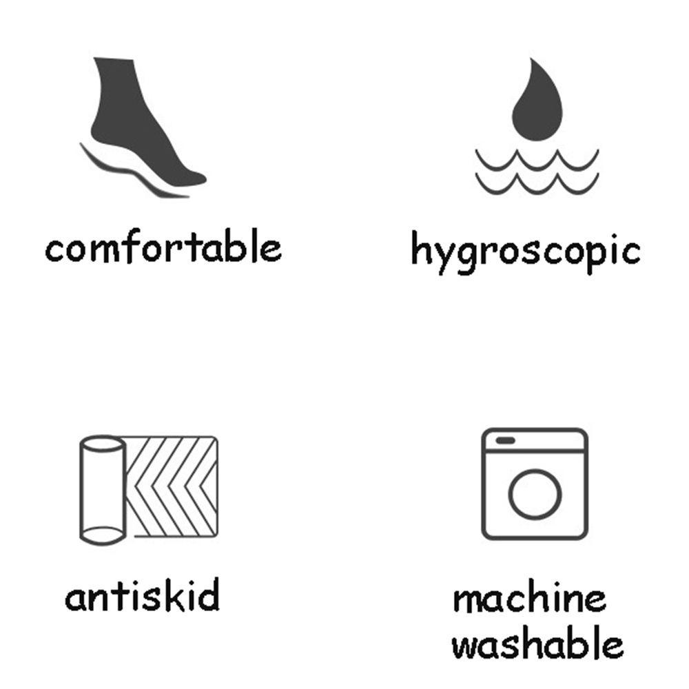 YIYU Thảm Lót Sàn Phòng Tắm TYLER1 Thiết Kế Xinh Xắn Tiện Dụng|Thảm Chùi Chân Chống Trượt Nhanh Khô 45x65cm