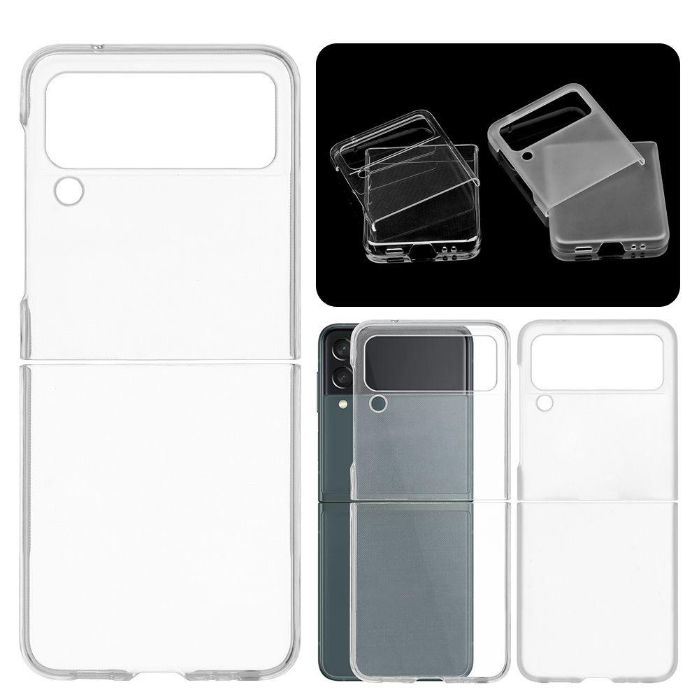MYRONGVN Ốp Điện Thoại Trong Suốt Bảo Vệ Cho Samsung Galaxy Z Flip 3 5G