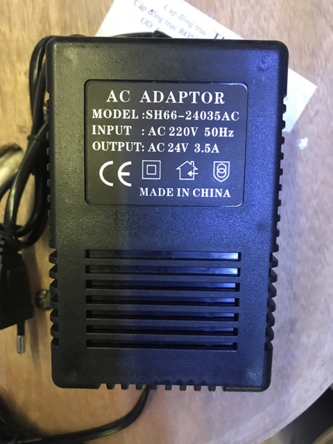 Nguồn 24 V 2A AC,24v3,5A AC