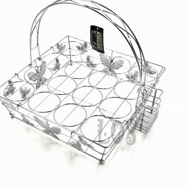 Giá Để Kính 16 Lỗ Bằng Thép Không Gỉ (00142.00627) Cdd2 | BigBuy360 - bigbuy360.vn