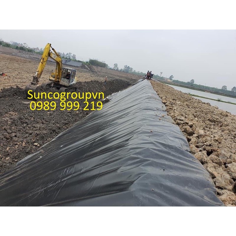 Bạt hdpe 1mm cuộn 200m2 khổ 4x50m