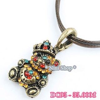 Dây chuyền kiểu mặt gấu đáng yêu (kéo sang phải xem thêm mẫu)