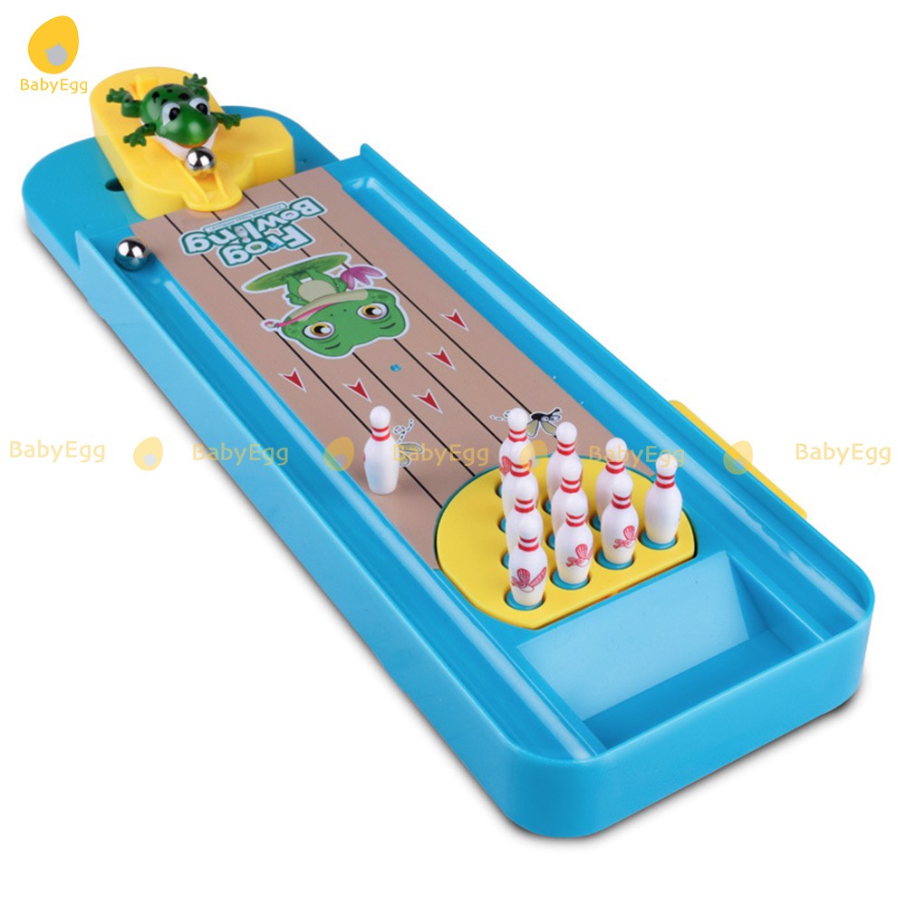 Ếch bắn bi bowling tương tác nhóm gia đình cho trẻ em bé trai bé gái đồ chơi trẻ em cho bé 3 4 5 6 7 8 tuổi Frog Bowling