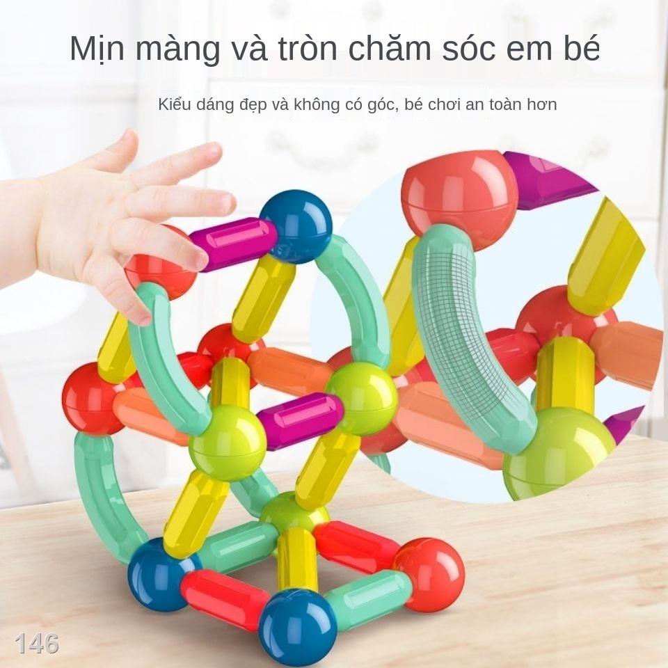 Đồ Chơi Bộ Lắp Ghép Nam Châm Từ Tính Đầy Màu Sắc Cao Cấp  36pcs