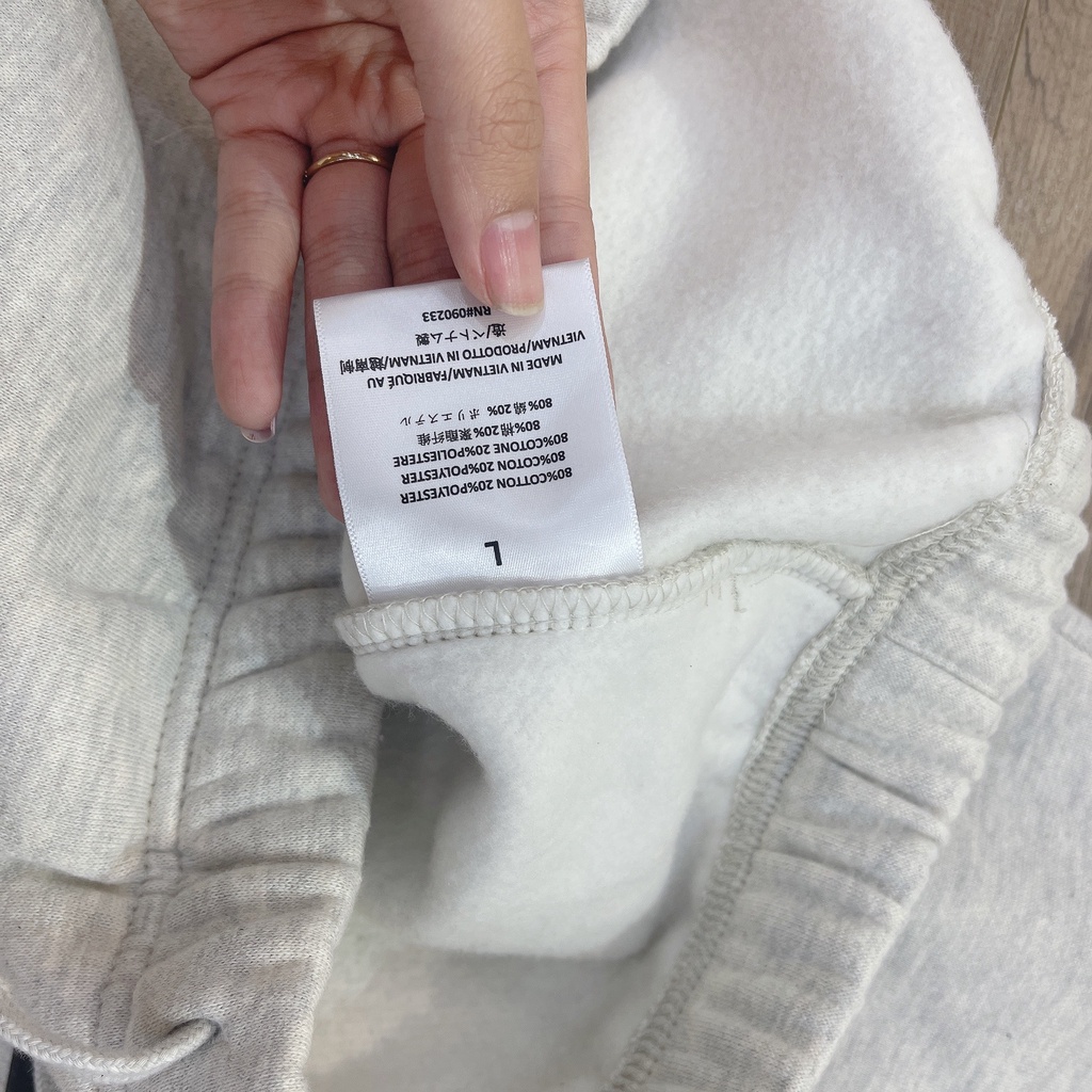 [CHÍNH HÃNG] Quần Đùi Short Fear of God ESSENTIAL SS22 màu Xám Light Oatmeal