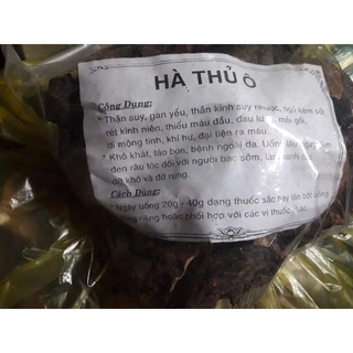Hà Thủ Ô Đỏ Khô Tự Nhiên (500g)