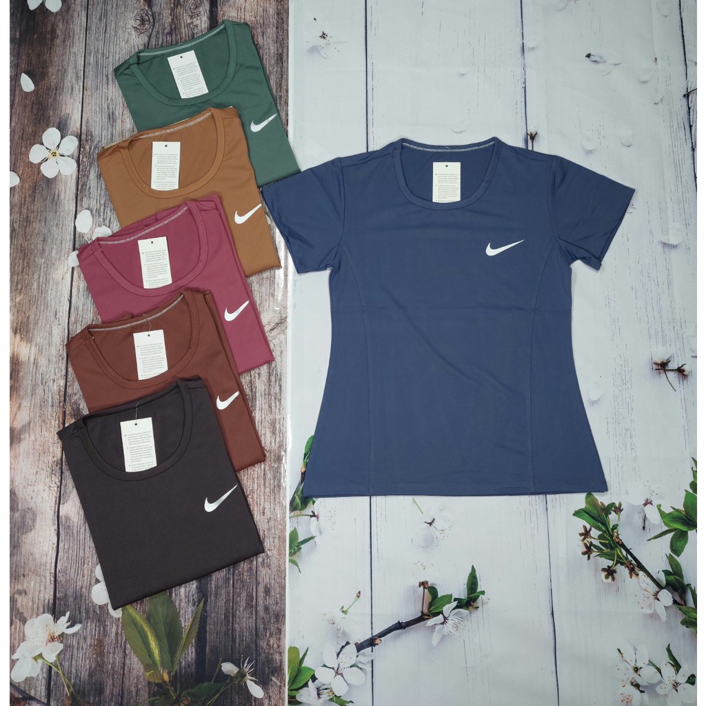 Áo Thun Nữ Thể Thao Cổ Tròn Tập Gym Tập Yoga Chất Vãi Thun Lạnh Co Giãn 4 chiều mềm mại thoáng mát