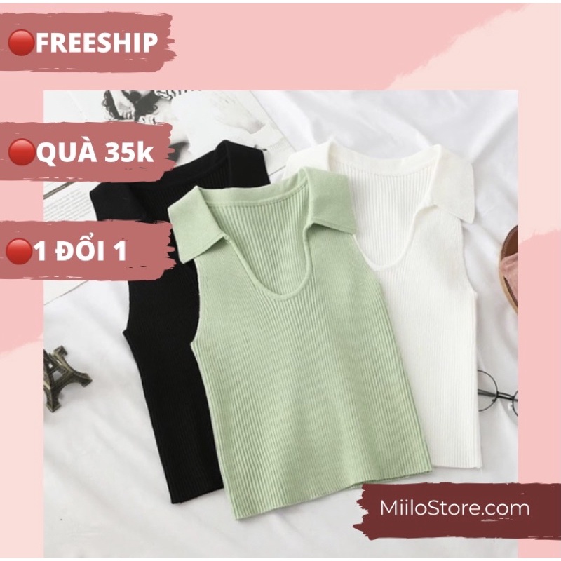 Áo sát nách len tăm mỏng (HÀNG CÓ SẴN)