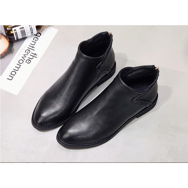 Bốt Nữ Cao Cổ Thời Trang Da Mềm sang chảnh Hàn Quốc | BigBuy360 - bigbuy360.vn