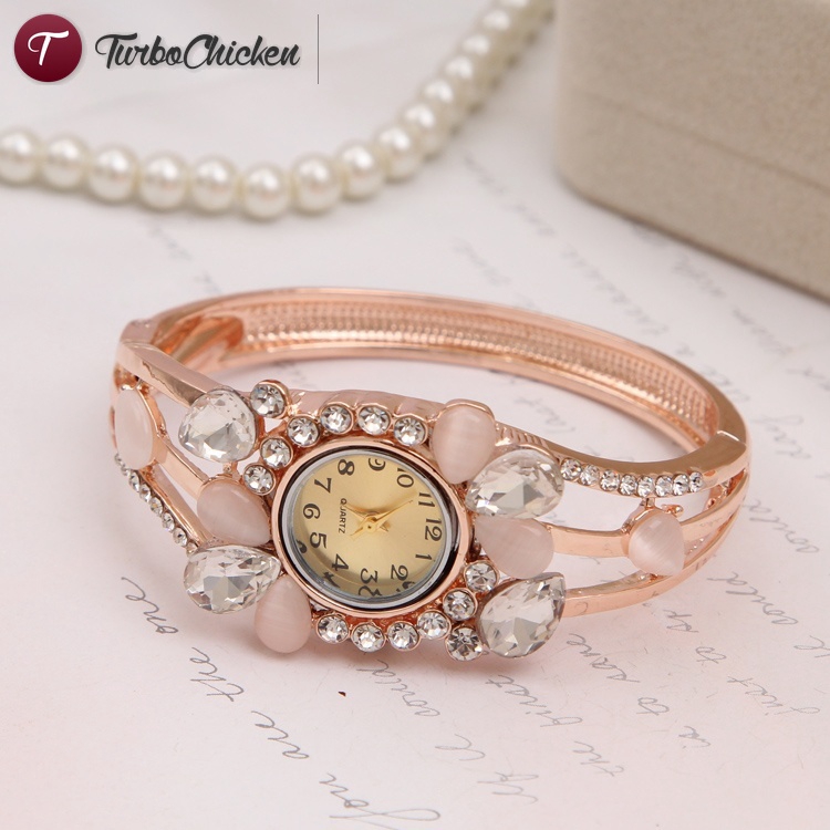 Đồng Hồ Đeo Tay Đính Đá Thời Trang Cho Nữ