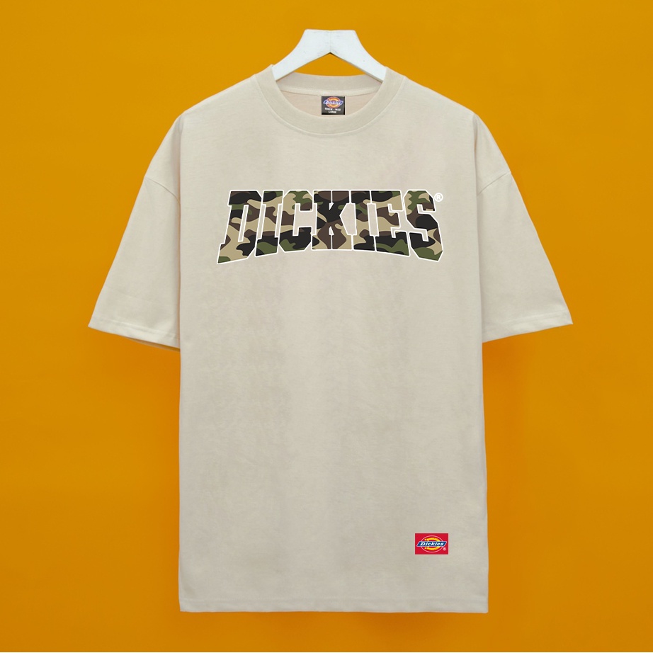 Áo Thun Dickies Logo Camo Cong form rộng - T-Shirt Dickies cao cấp-DK13-Streetwears SG